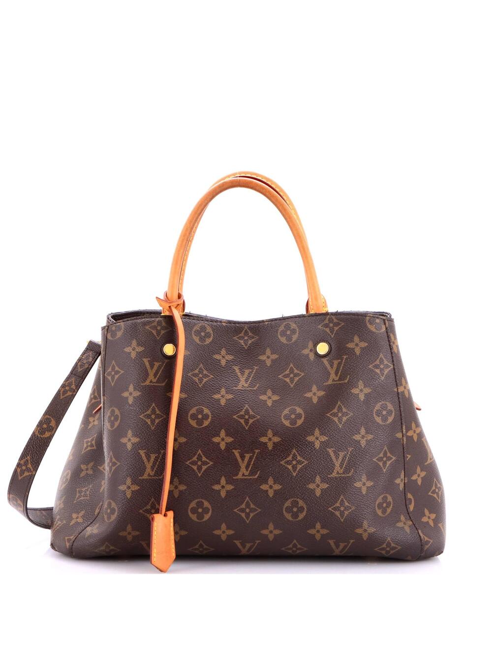 Louis Vuitton Montaigne Handbag Canvas #352289L22B